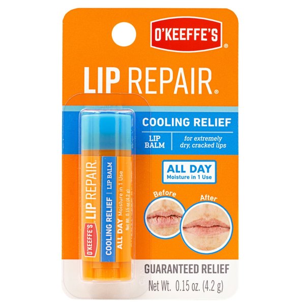 Okeeffes Lip Repair No Scent Lip Balm 0.15 oz K0710108